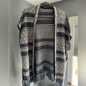 Navy Blue/White Cover Up